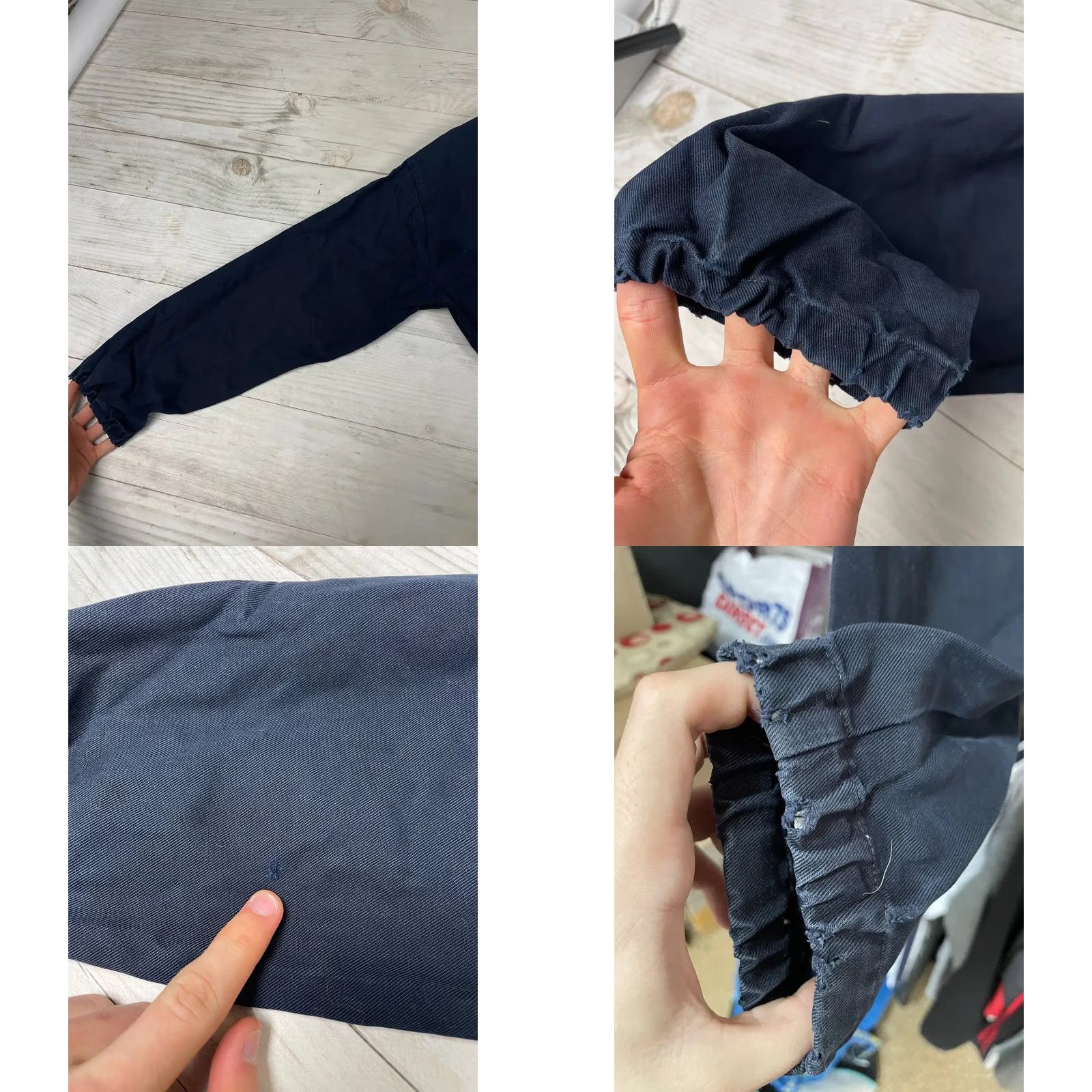 Yves Saint Laurent VINTAGE Yves Saint Laurent YSL Denim Bomber Jacket Men Size L Blue 90s Size US L / EU 52-54 / 3 - 10 Thumbnail
