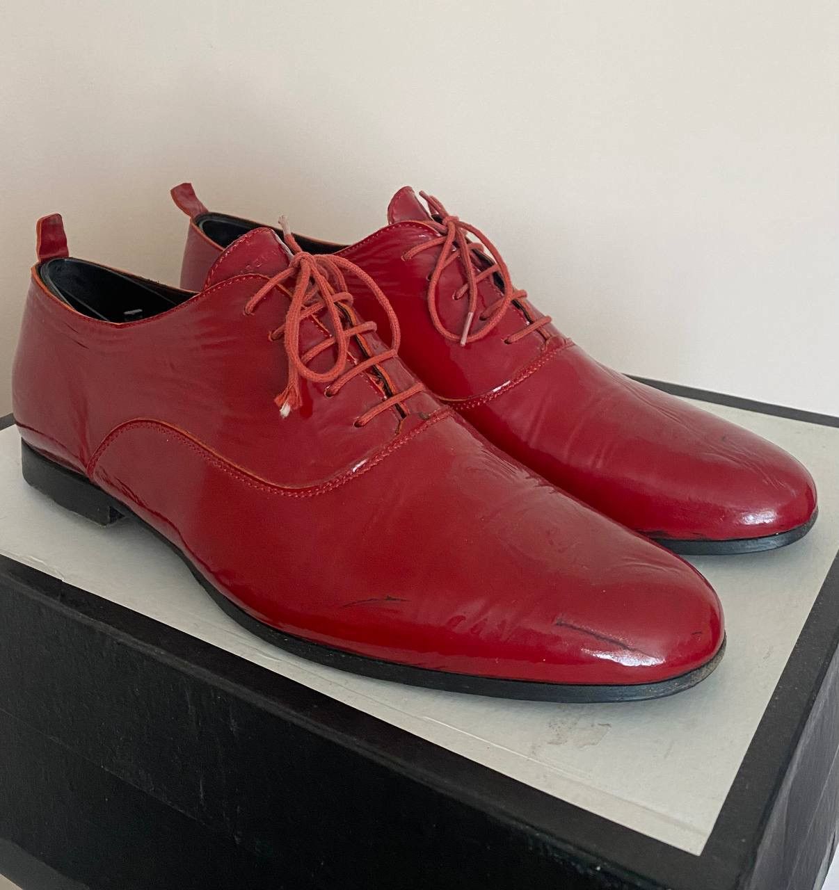 Heschung Heschung Patent Leather Cherry Red Size US 6 / EU 39 - 1 Thumbnail