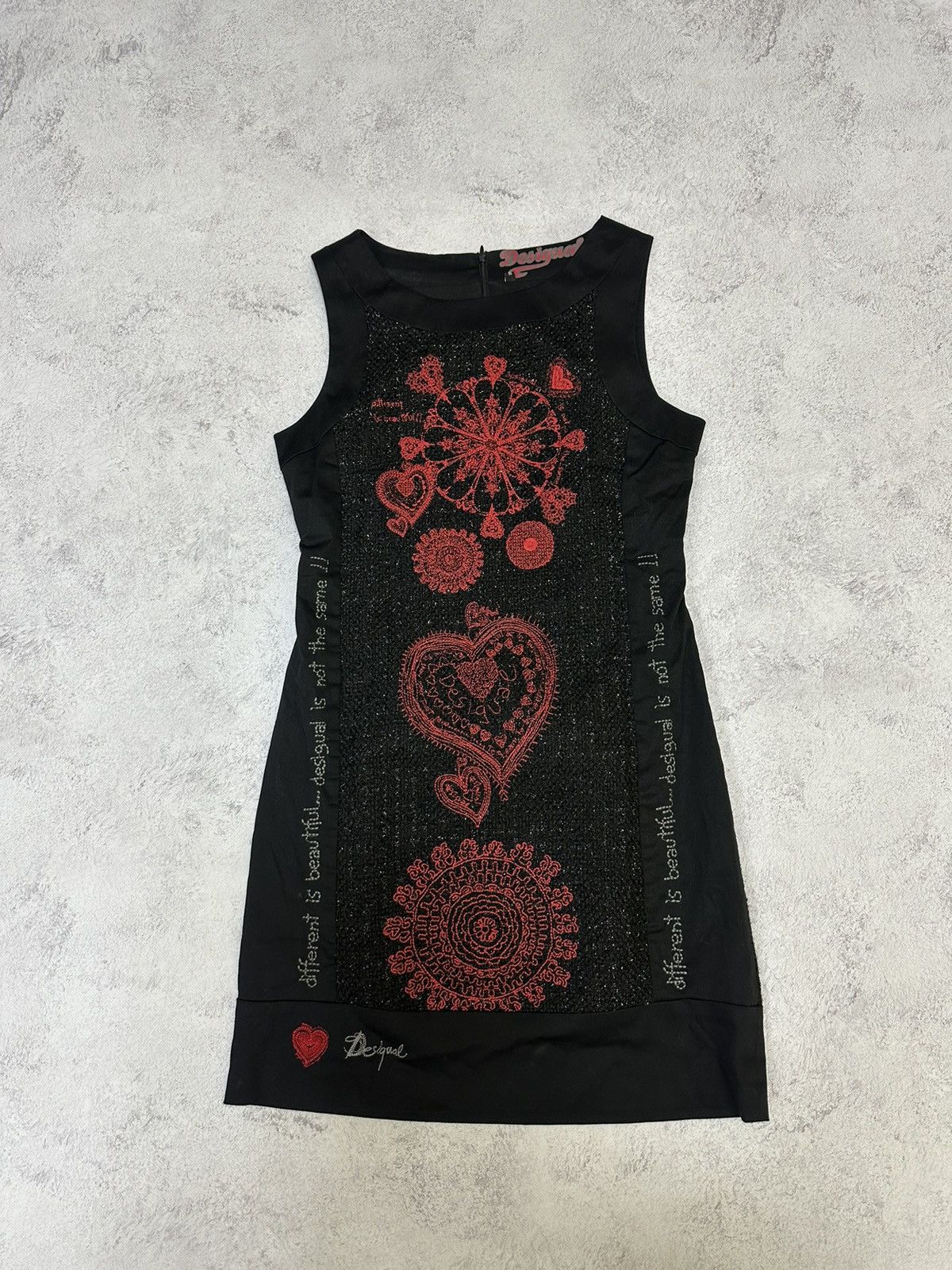 Designer × Desigual Dress Desigual Crazy Flowers size 38 Size XS / US 0-2 / IT 36-38 - 7 Thumbnail