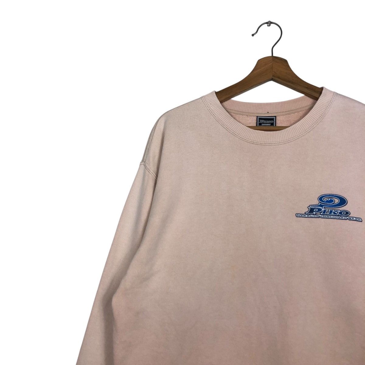 Japanese Brand × Vintage 📌Vintage Sweatshirt Crewneck Hawaiian Longboard Wear Piko Size US M / EU 48-50 / 2 - 8 Thumbnail