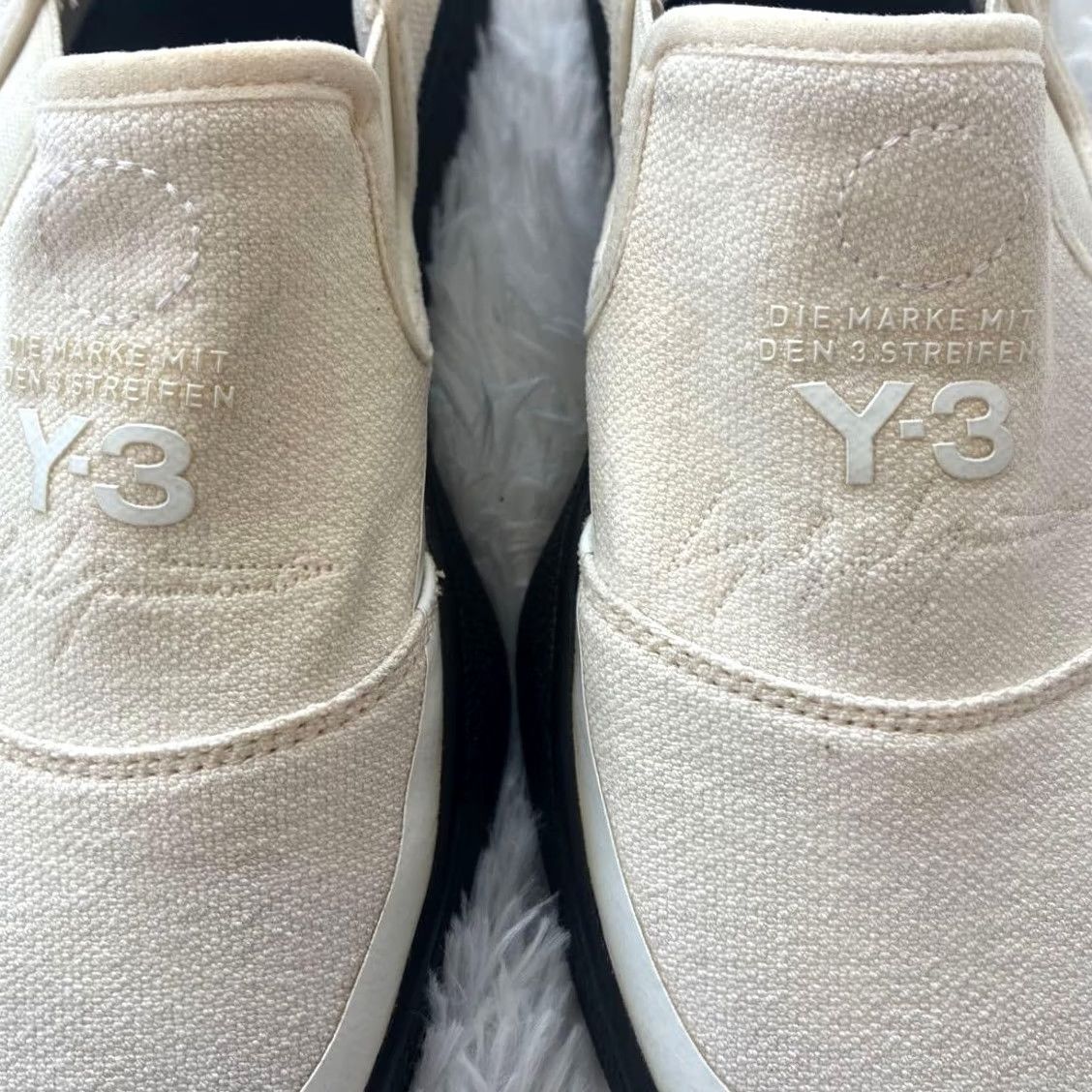Y-3 Y-3 Sneakers Low Cut Canvas 9.0US 27Cm Sneaker JPN Collaboration Yohji Yamam Men Size US 9 / EU 42 - 2 Thumbnail