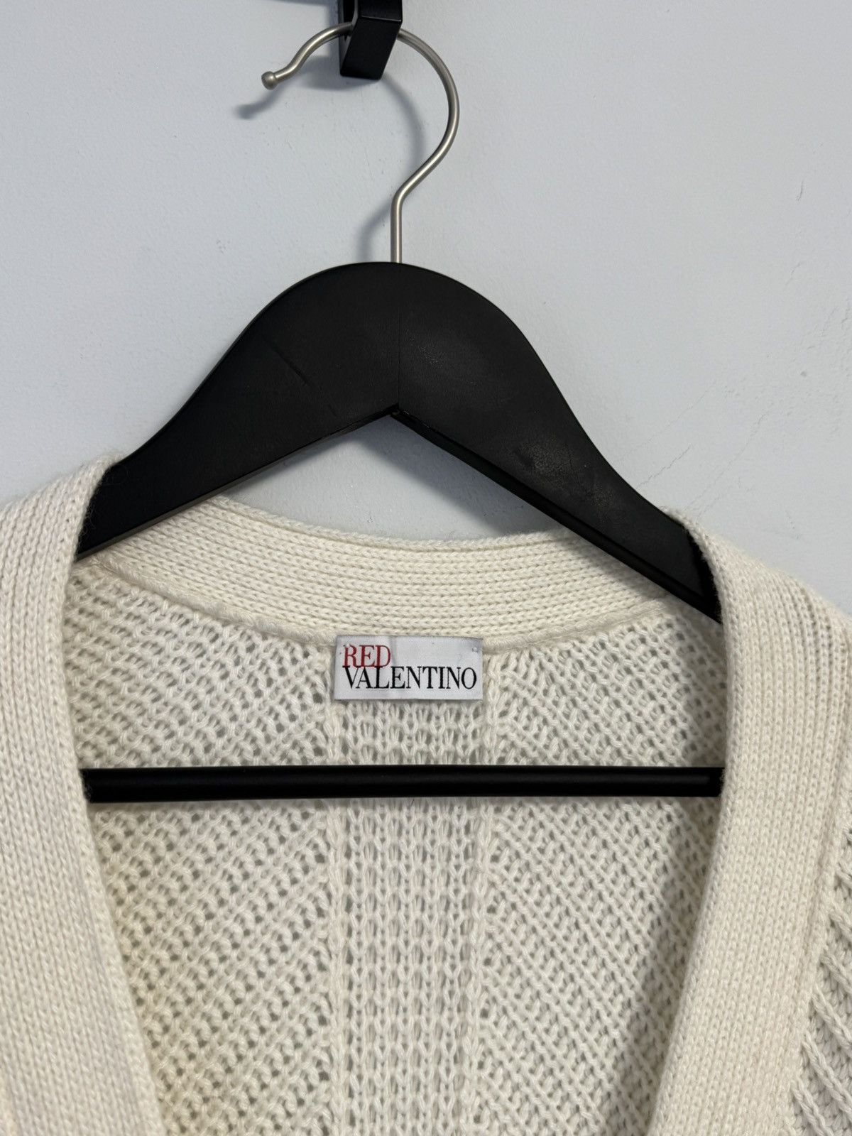 RED Valentino Red Valentino Women’s Knit Cardigan Sweater V-Neck Button Size S / US 4 / IT 40 - 9 Thumbnail