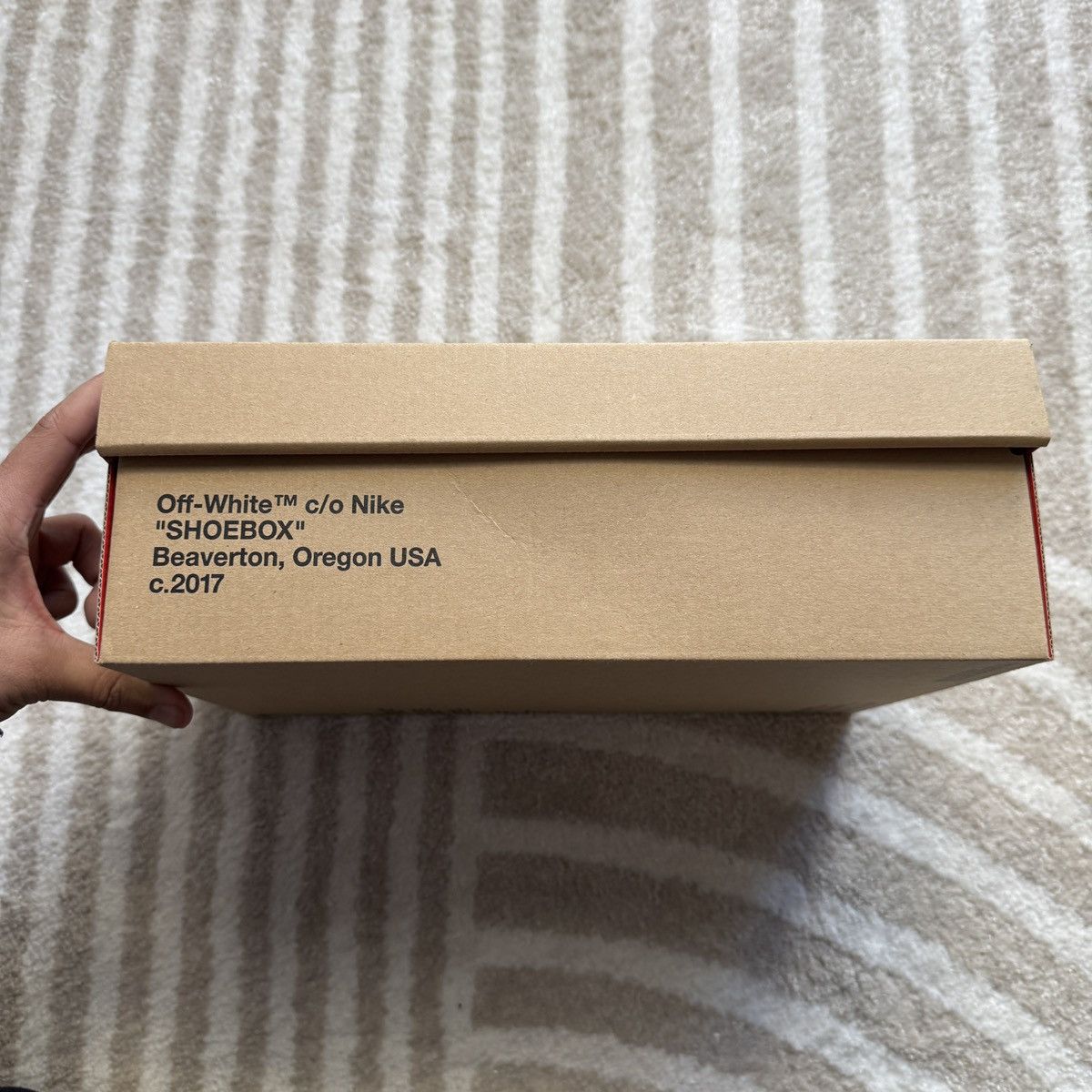 Nike × Off-White × Virgil Abloh Nike x Off White Presto “The Ten” - Size 9 Size US 9 / EU 42 - 11 Thumbnail