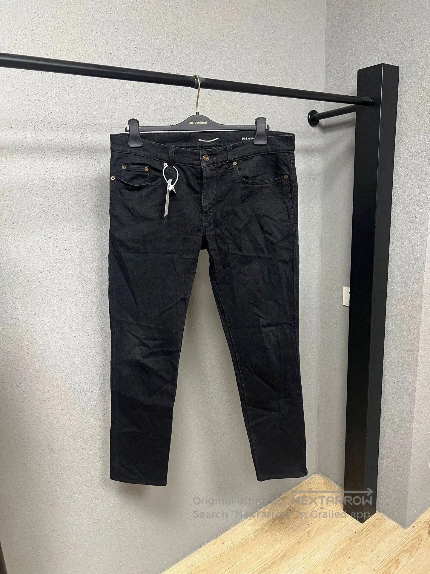 Saint Laurent Paris Saint Laurent Black Jeans. Size US 34 / EU 50 - 1 Thumbnail