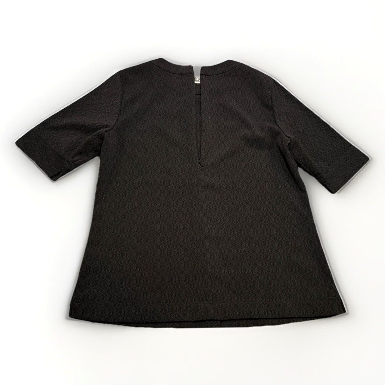 Chanel VINTAGE Chanel Shirt Women XS Black Zip Closure Classic, Designer, Preppy, Blouse Size XS / US 0-2 / IT 36-38 - 6 Thumbnail