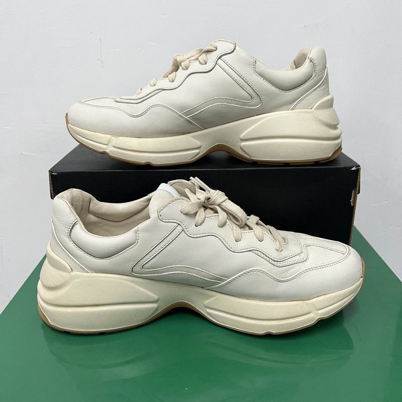 Gucci Gucci Rhyton Leather Low-Top Dad Sneakers - Size US 9.5 / EU 42-43 - 5 Thumbnail