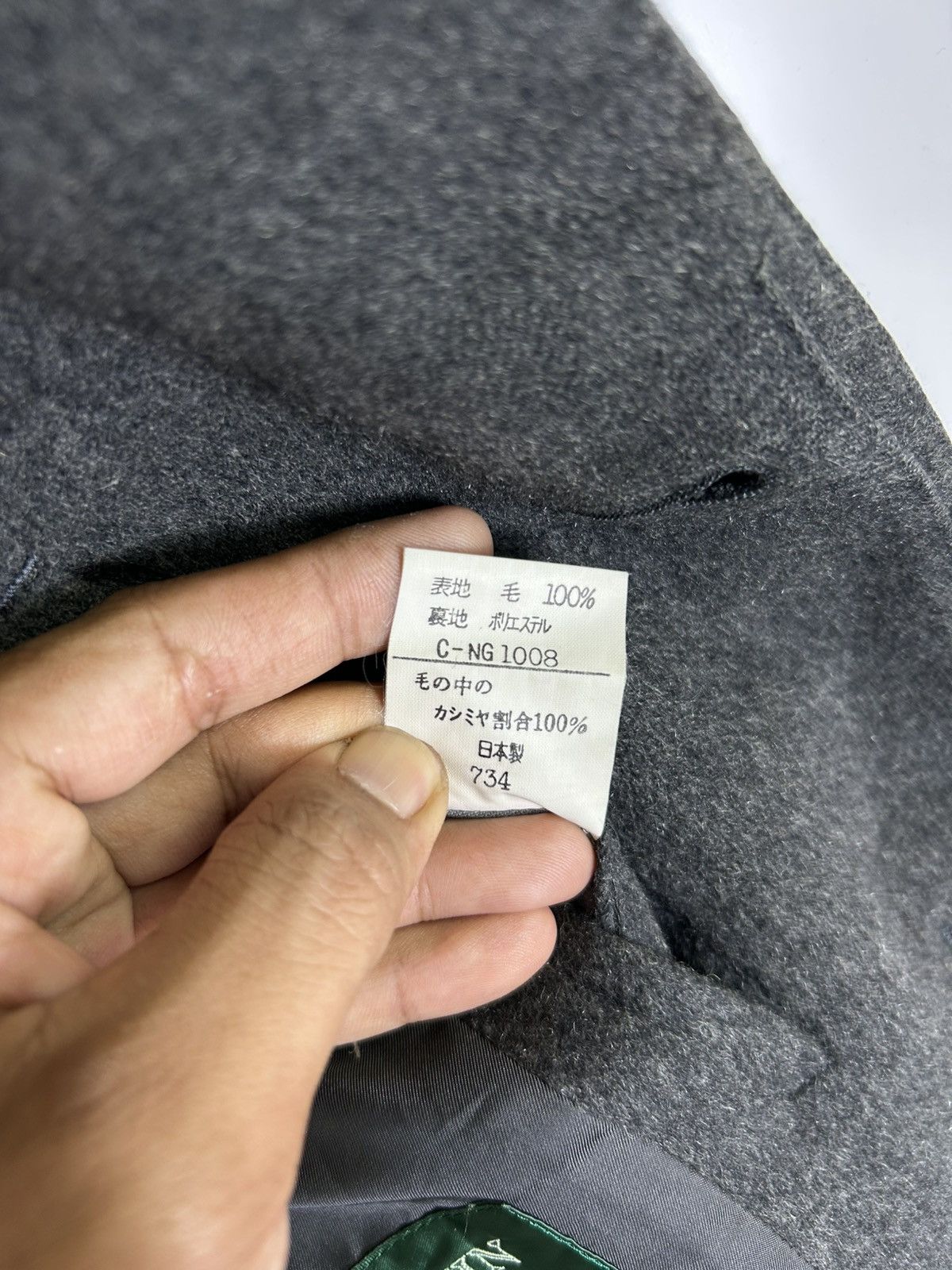 Extreme Cashmere × Japanese Brand × Vintage ⚡️Vintage Emil Klein Cashmere Button Long Coat Size US L / EU 52-54 / 3 - 12 Thumbnail