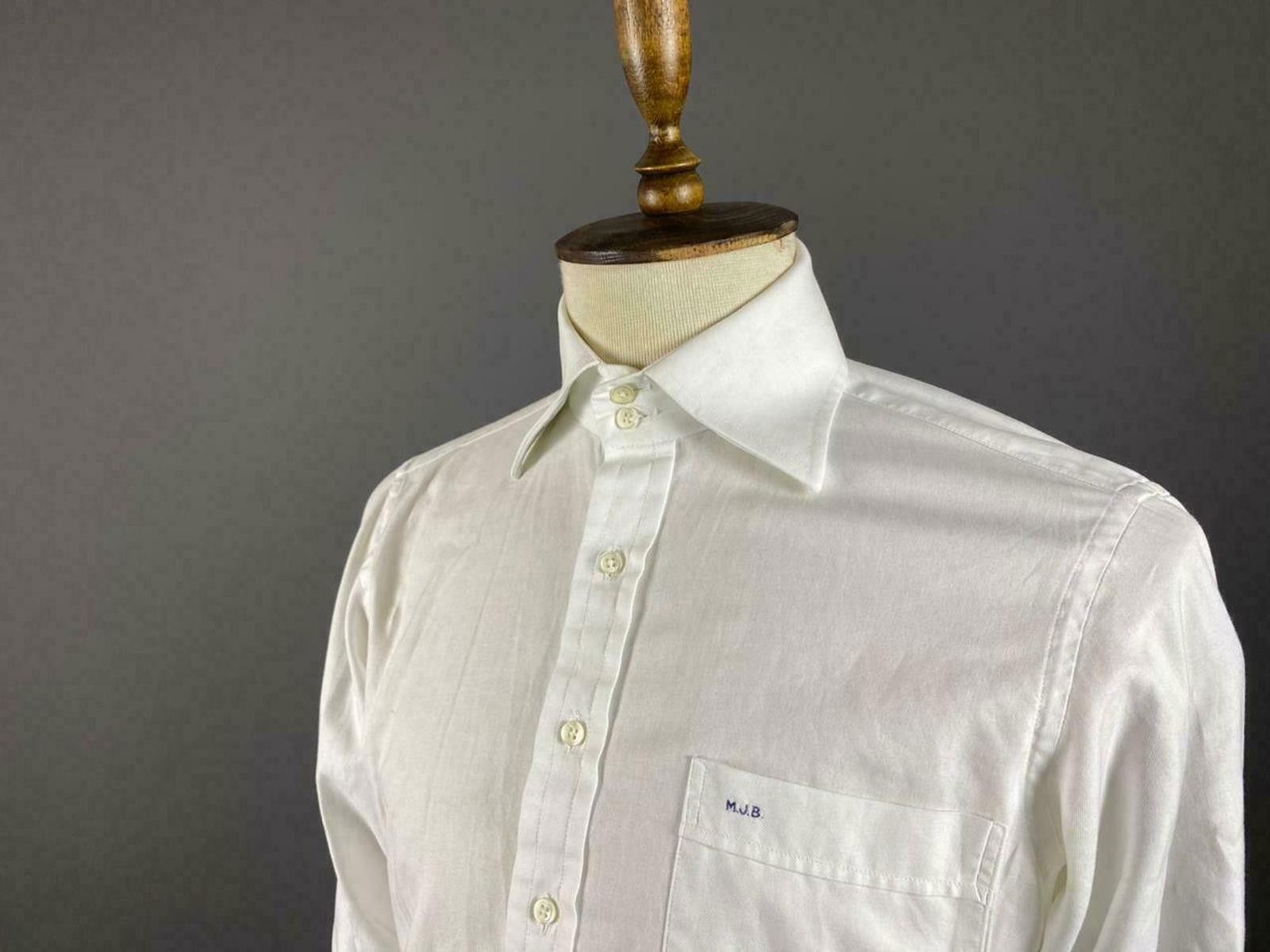 Hackett Hackett White Long Sleeve Button Up Cuff Dress Shirt Large Size US L / EU 52-54 / 3 - 2 Thumbnail
