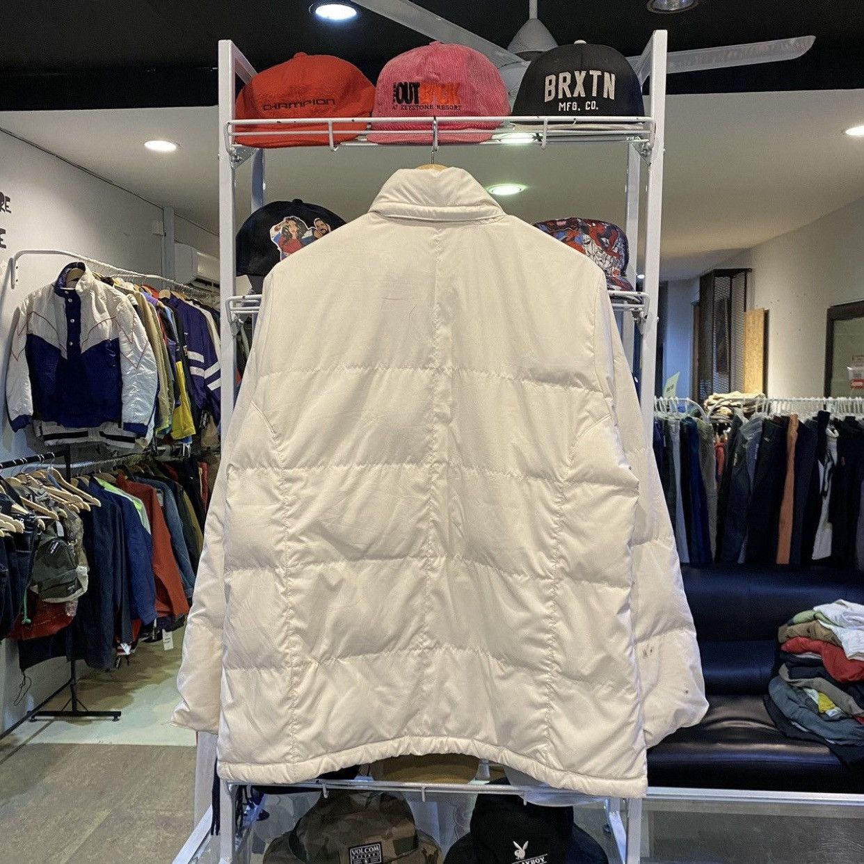 L.L. Bean LL Bean Women's Light Puffer Jackets Size L / US 10 / IT 46 - 2 Thumbnail