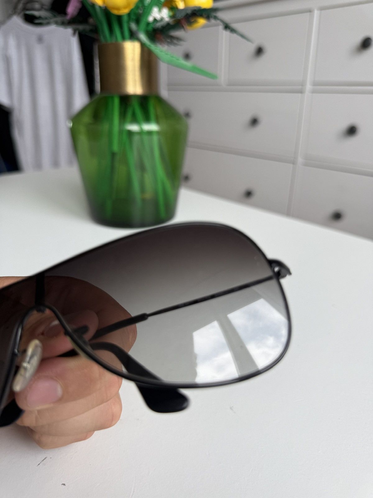 Designer Vintage y2k RayBan shield sunglasses avantgarde archive opium Size ONE SIZE - 10 Thumbnail