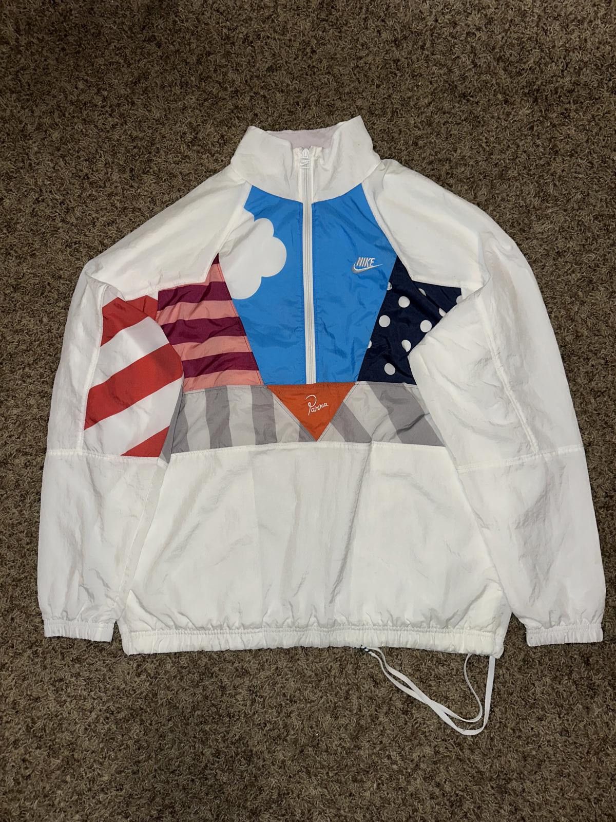 Nike Nike x Parra Woven Warm Up Tracksuit (Jacket and Pants Set) Size US M / EU 48-50 / 2 - 3 Thumbnail
