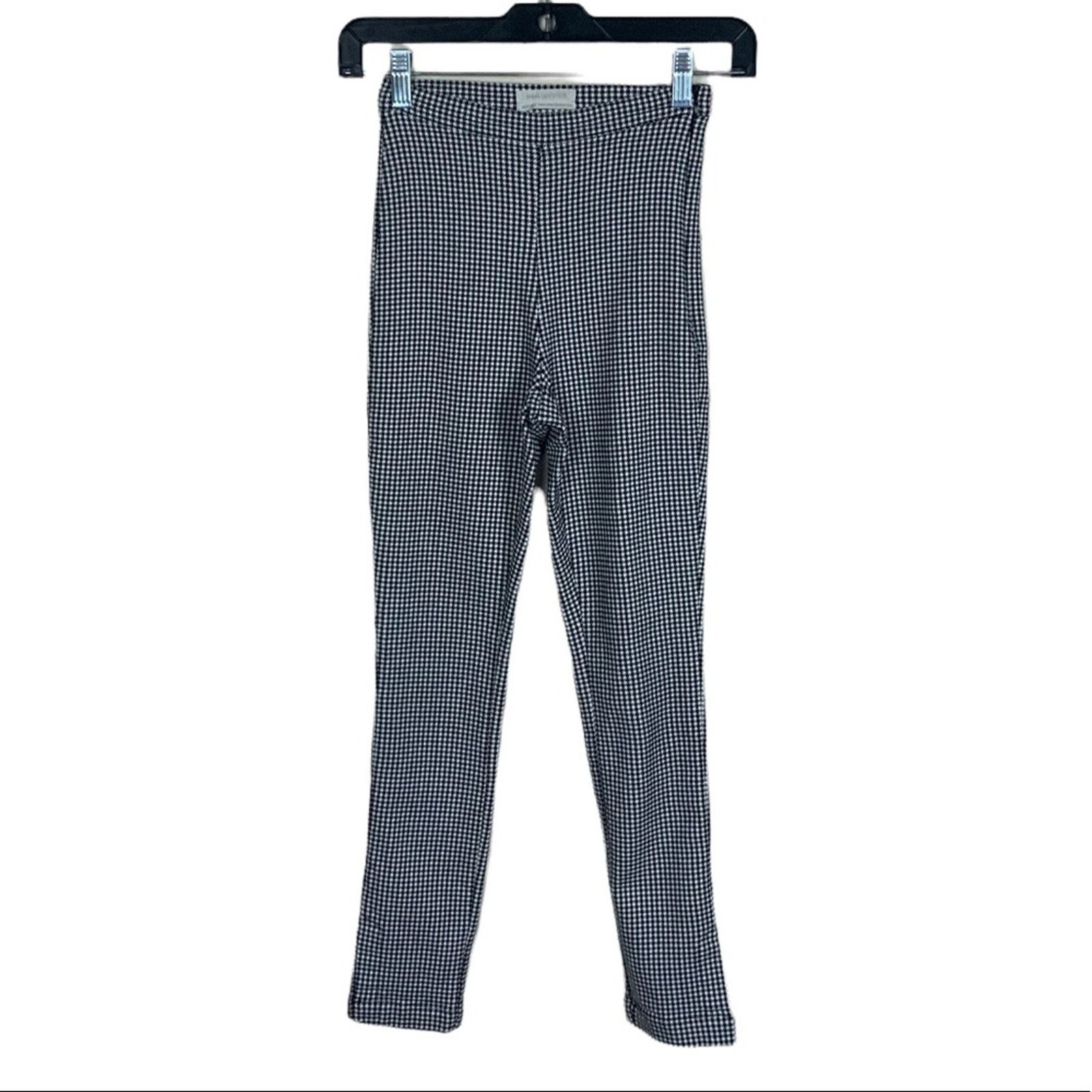 Urban Outfitters Urban Outfitters Side Houndstooth Side Slit Legging Black 0 Size 25" / US 0 / IT 36 - 10 Thumbnail
