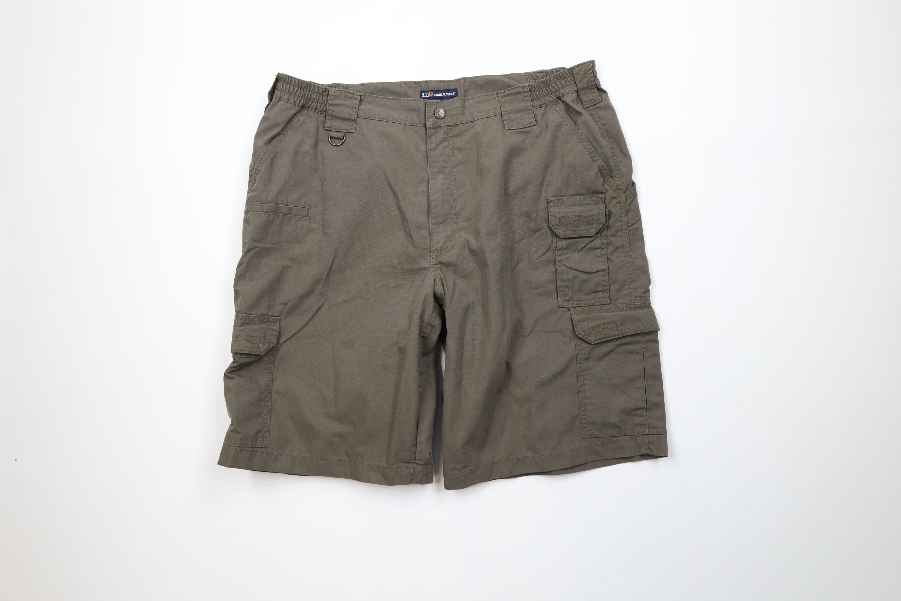Vintage 5.11 Tactical Series Uniform Cargo Shorts Olive Green Size US 38 / EU 54 - 1 Thumbnail