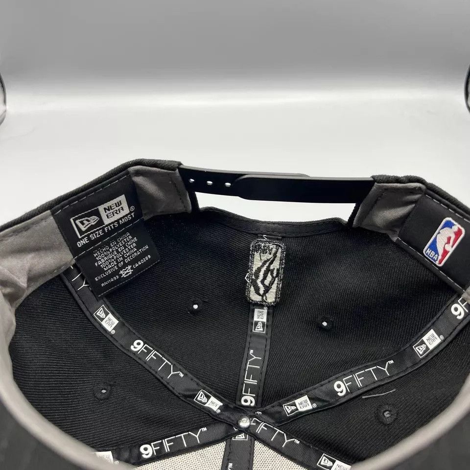 New Era Toronto Raptors Hat Men 9Fifty New Era Snap Back Cap New Size ONE SIZE - 4 Thumbnail