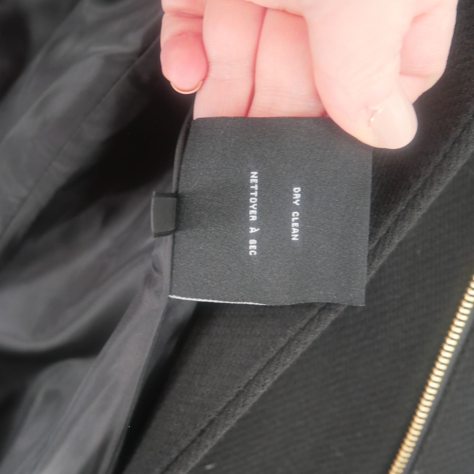 Cole Haan NEW Cole Haan Women's 14 Belted Hooded Long Coat Black Size XL / US 12-14 / IT 48-50 - 7 Thumbnail
