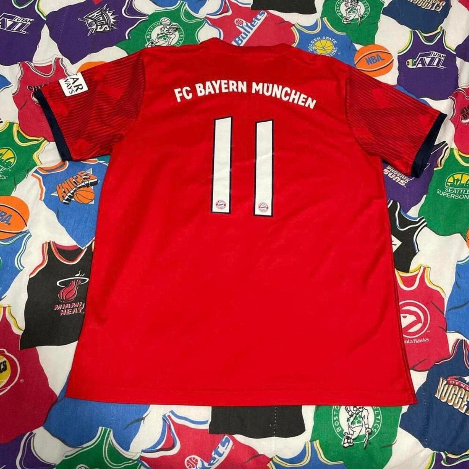 Adidas Adidas FC Bayern Munich Home Mens Sz L Large Jersey Size US L / EU 52-54 / 3 - 2 Thumbnail