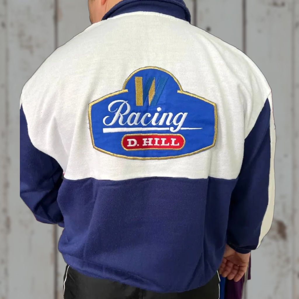 Vintage VINTAGE Renault F1 Williams Polo Long Sleeve Sweatshirt 90s Men 2XL Blue Size US XXL / EU 58 / 5 - 1 Thumbnail