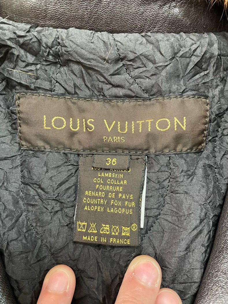 Louis Vuitton Louis Vuitton Leather jacket 2503-Nextarrow Size XS / US 0-2 / IT 36-38 - 2 Thumbnail