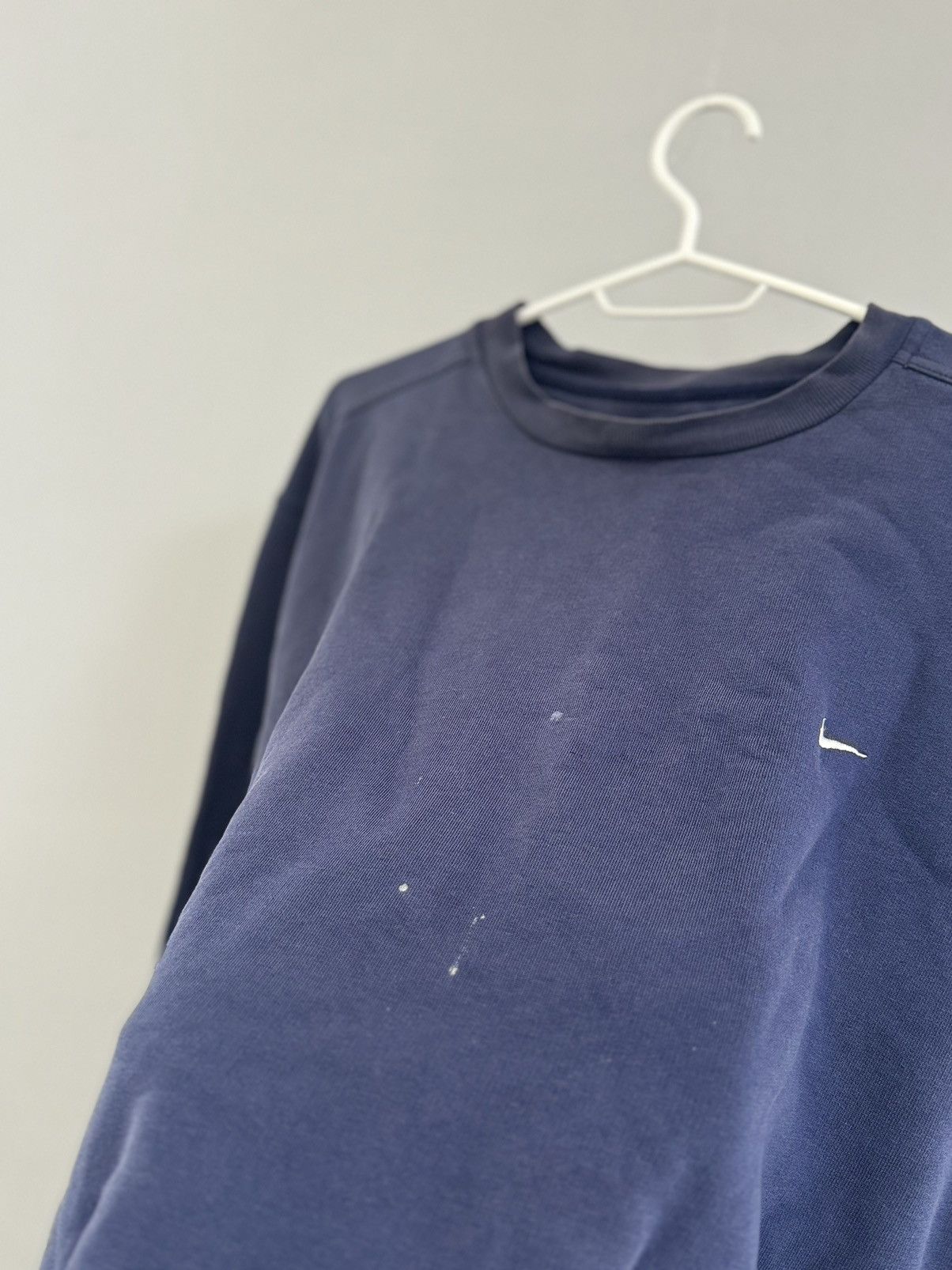 Nike × Vintage Vintage Nike Mini Swoosh Sweatshirt Crewneck Trash Size US M / EU 48-50 / 2 - 7 Thumbnail