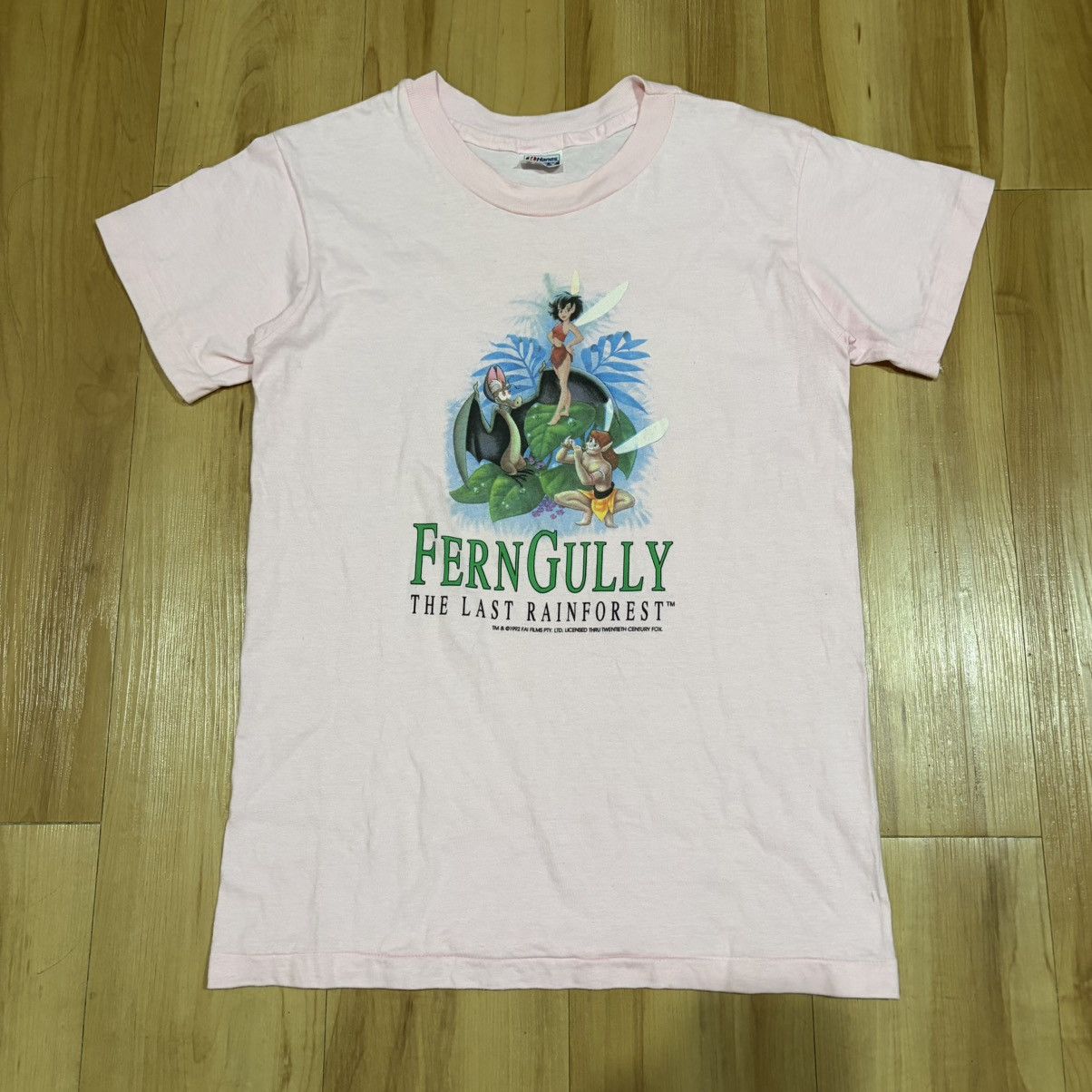 Vintage Vintage ferngully the last rainforest t-shirt Size US S / EU 44-46 / 1 - 1 Thumbnail