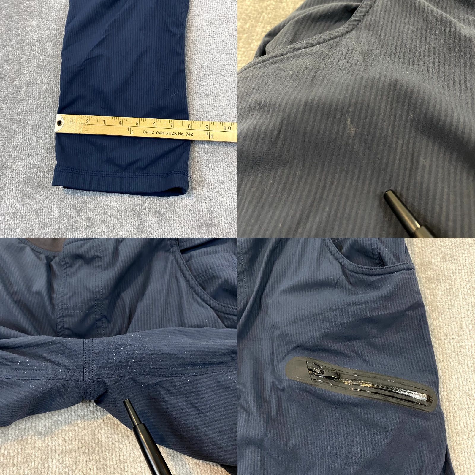 Lululemon Lululemon Pants Mens Small 28x29 Straight Blue Athletic Elastic Waist Gym Run Size US 29 - 8 Thumbnail