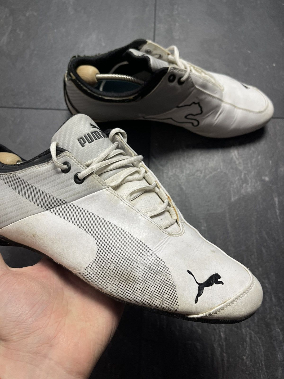 Streetwear Vintage Puma Speedcat Y2K Leather Sneakers Size US 10 / EU 43 - 4 Thumbnail