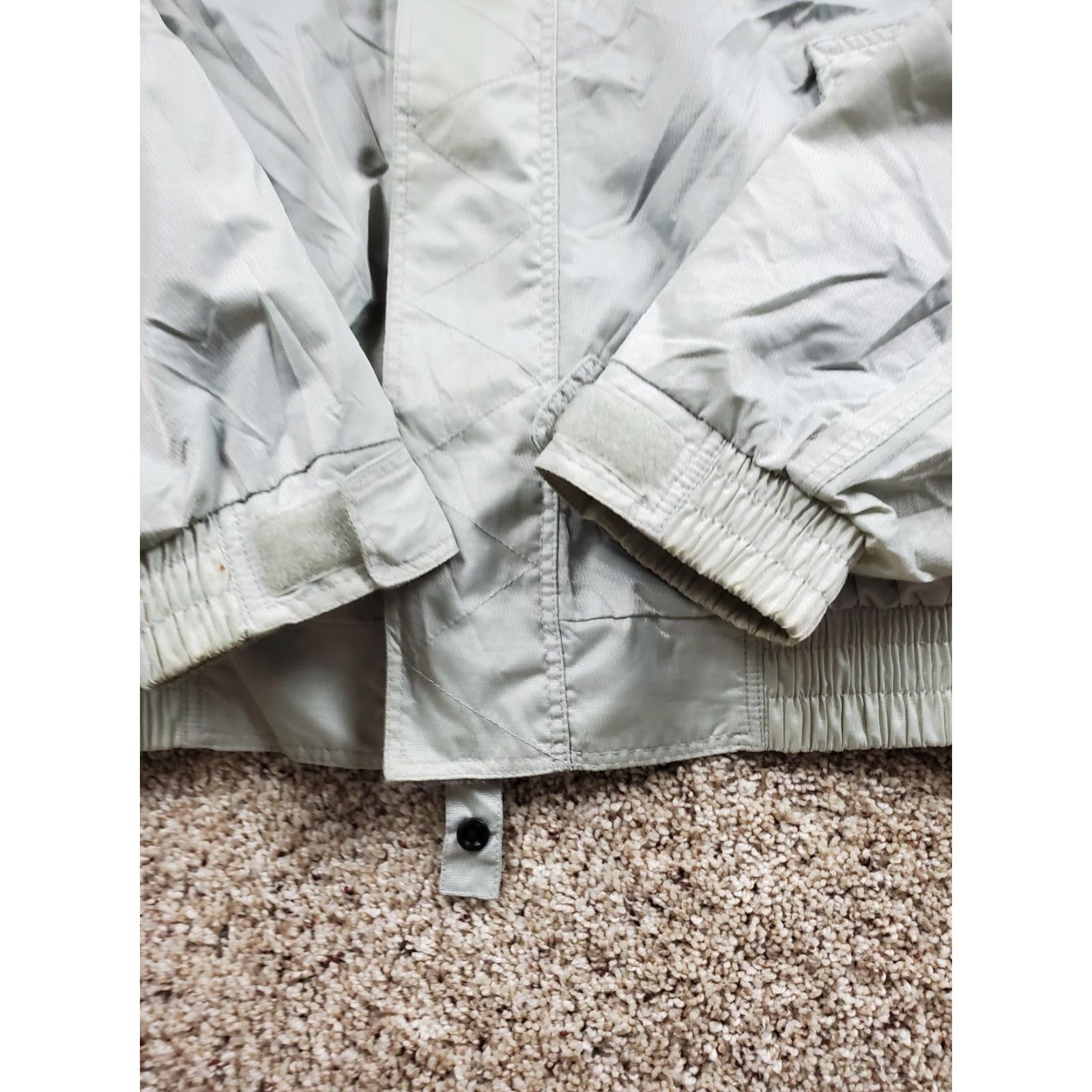 Vintage Elf Racing Competition Jacket Mens Large Gray Bomber Windbreaker Motorsport Jacket Size US XL / EU 56 / 4 - 3 Thumbnail