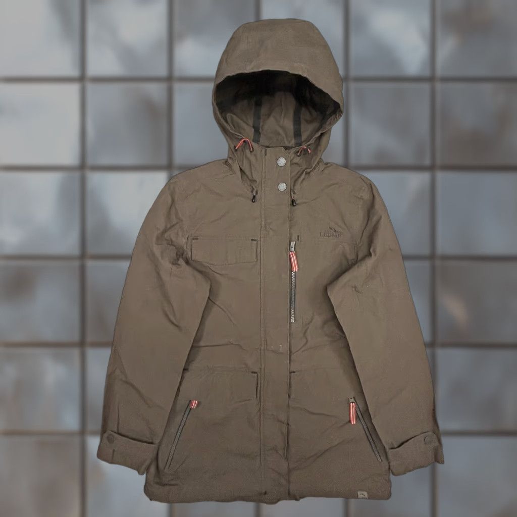 Vintage LL Bean Jacket Womens XS Canvas Utility Military Waterproof Rain Gorp Size XS / US 0-2 / IT 36-38 - 1 Thumbnail