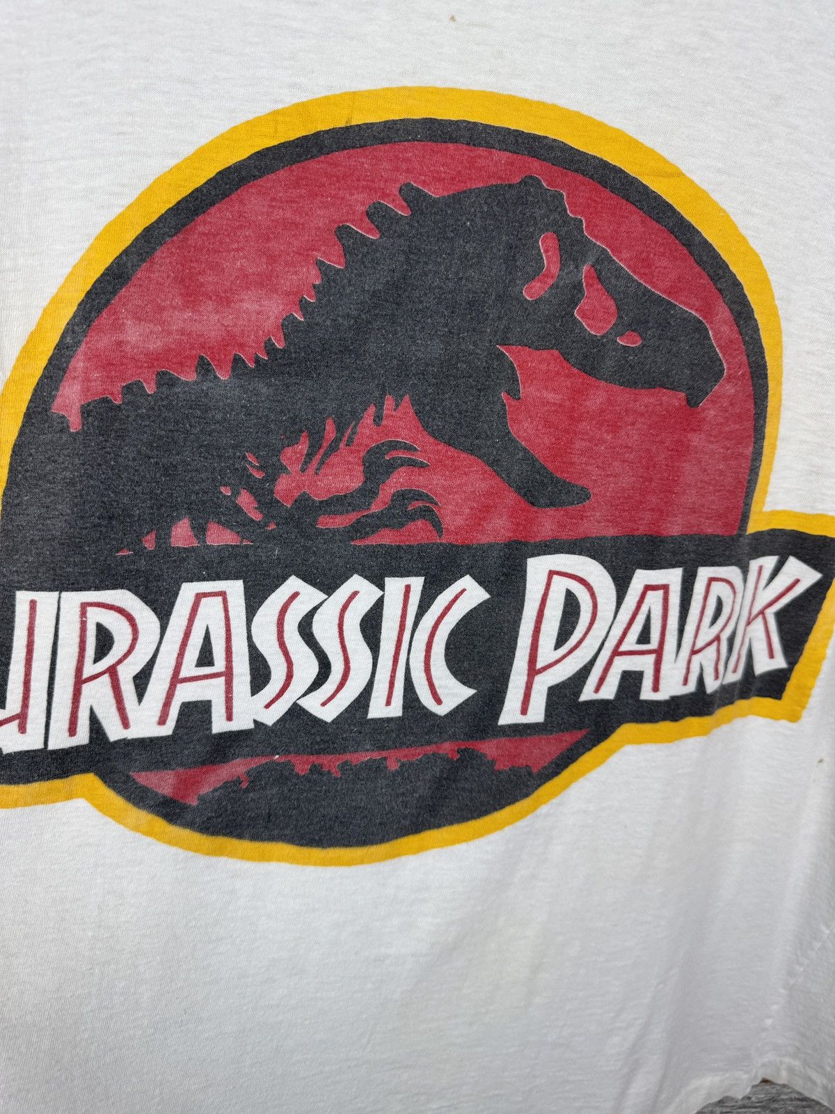 Vintage Jurassic Park 90’s Single Stitch T-shirt Tee Screen Stars Size US L / EU 52-54 / 3 - 9 Thumbnail