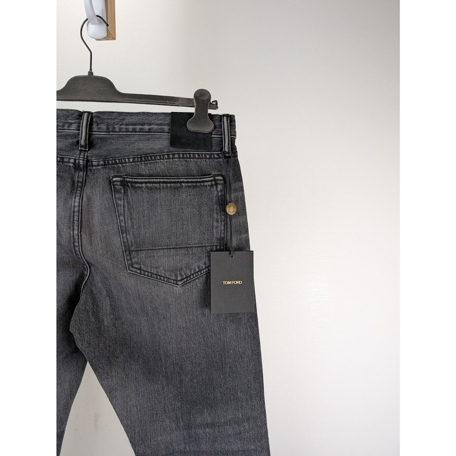 Tom Ford o1rshd1 Denim Slim Jean in Black Size US 36 / EU 52 - 12 Thumbnail