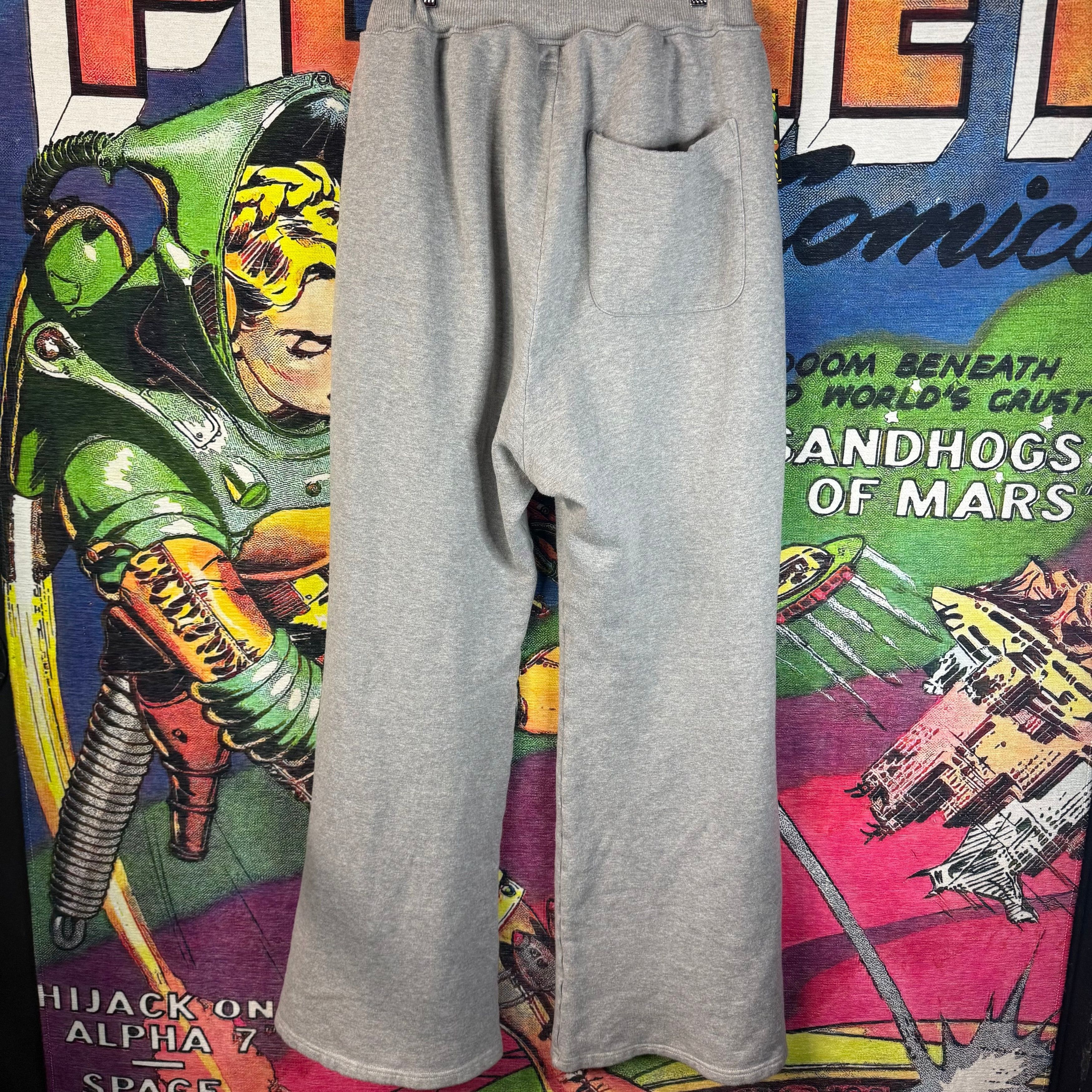 Kapital Kapital Fleece Flared Sweatpants Size XL Size US 36 / EU 52 - 2 Thumbnail