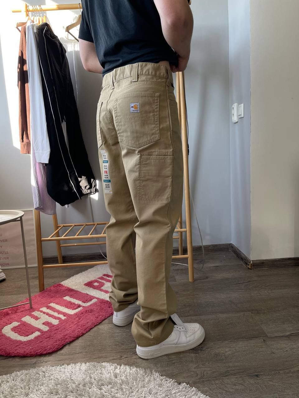 Carhartt × Streetwear × Vintage Carhartt Pants Mens 32/34 flame resistant Size US 32 / EU 48 - 1 Thumbnail