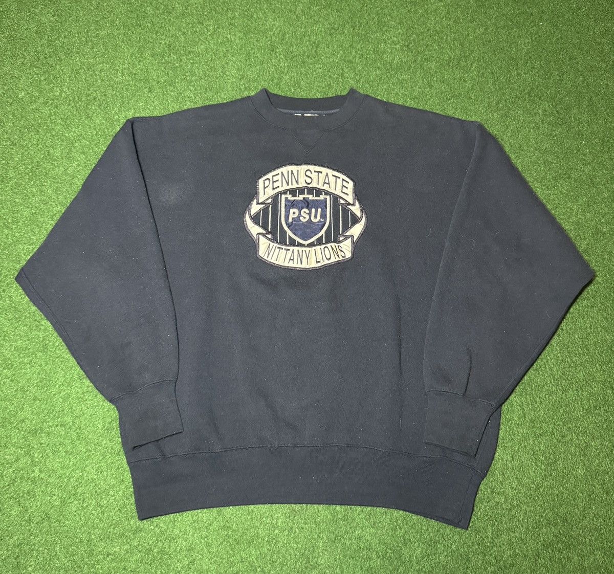 Vintage Vintage 90s Penn State PSU Nittany Lions Retro Sweatshirt Size US XXL / EU 58 / 5 - 1 Thumbnail