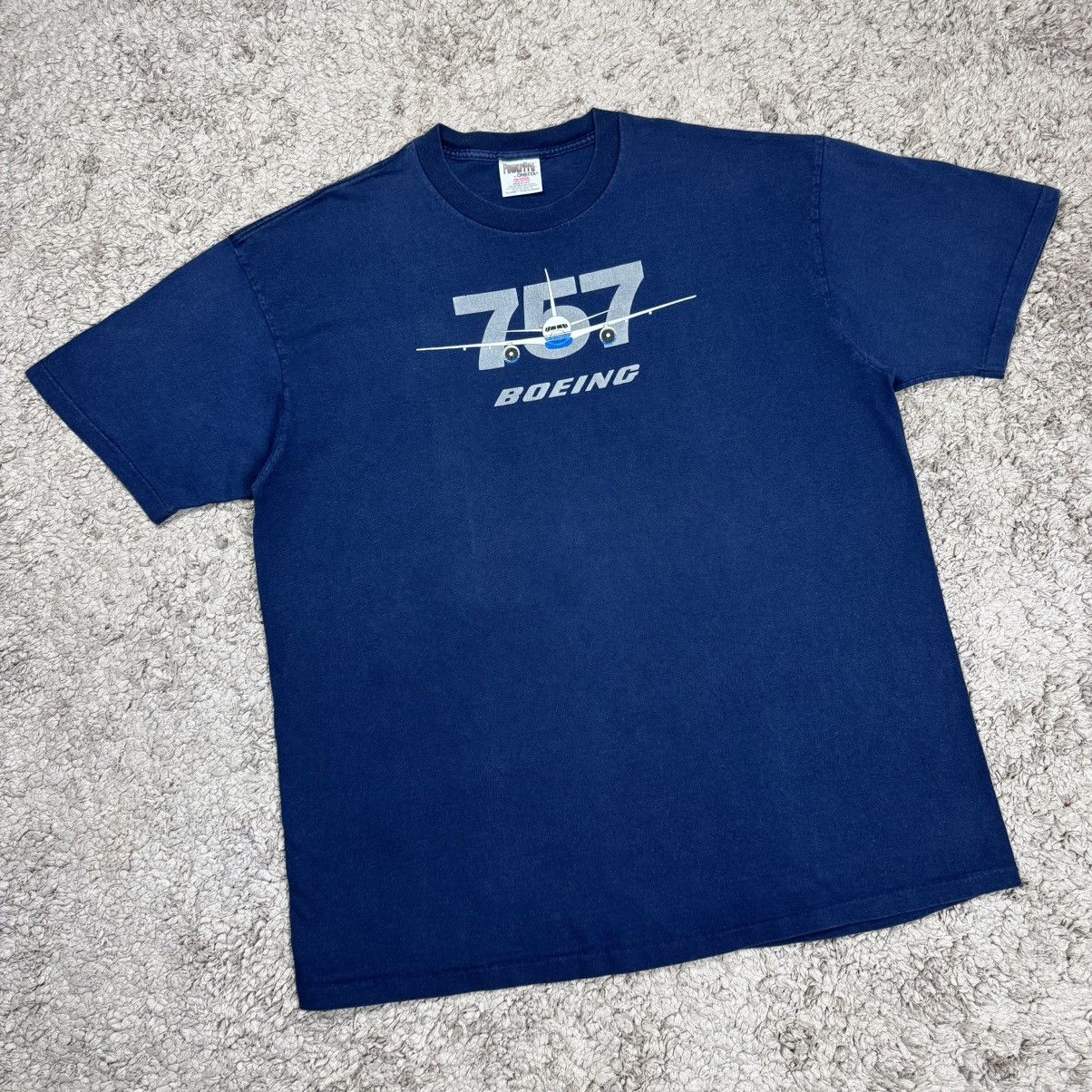 Vintage Vintage Boeing 757 T-shirt Size US XXL / EU 58 / 5 - 3 Thumbnail