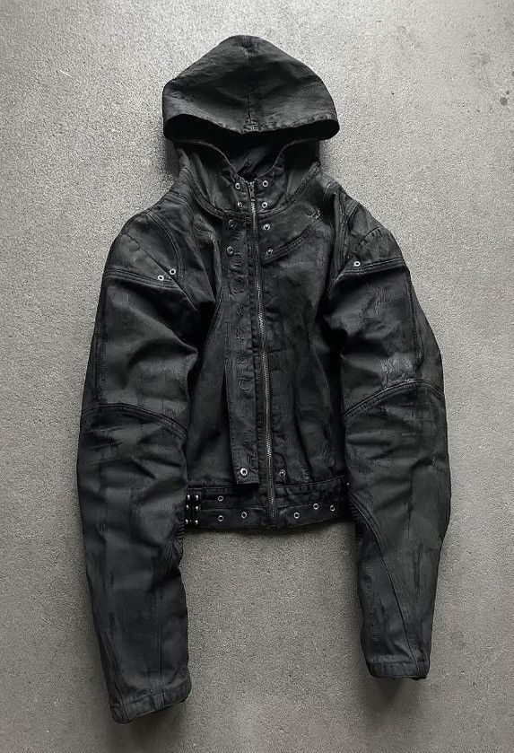 Japanese Brand SDN x PHTMNE PAINTED DENIM JACKET Size US L / EU 52-54 / 3 - 1 Thumbnail