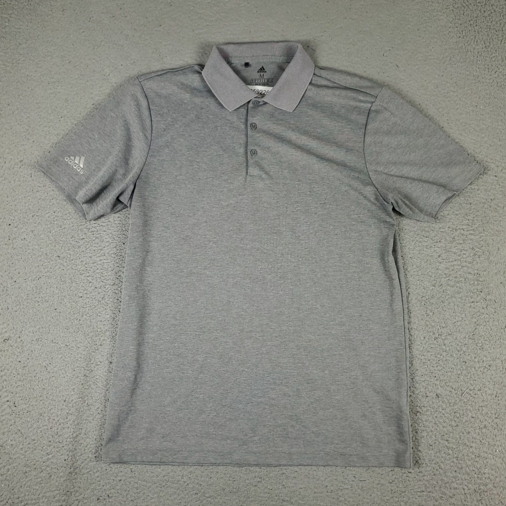 Adidas Adidas Polo Shirt Mens Size Medium Gray Golf Casual Short Sleeve Polo Shirt Mens Gray Adidas Size US M / EU 48-50 / 2 - 2 Thumbnail