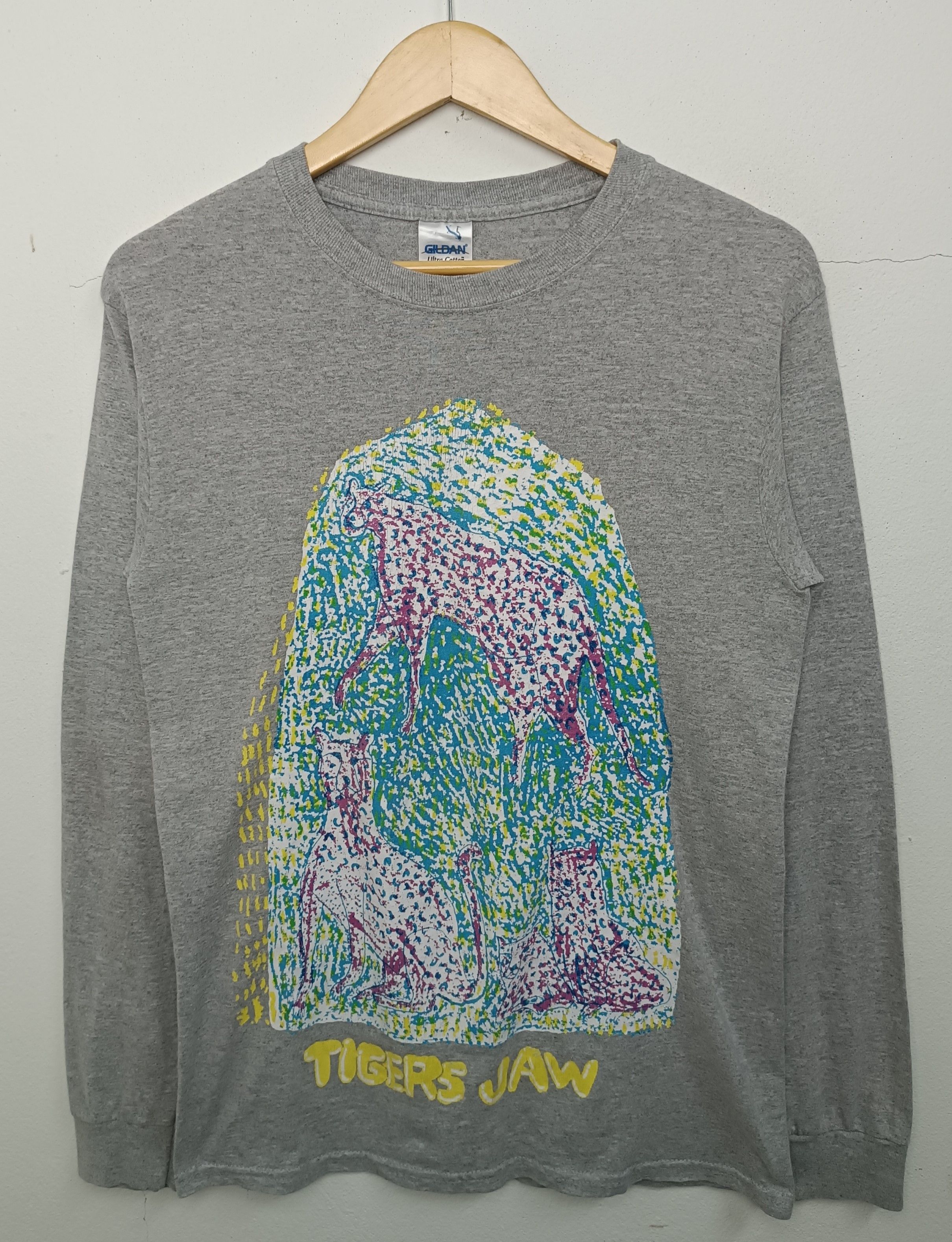 Band Tees VINTAGE 2016 TIGERS JAW TOUR MERCH WITH BASEMENT Size US S / EU 44-46 / 1 - 3 Thumbnail