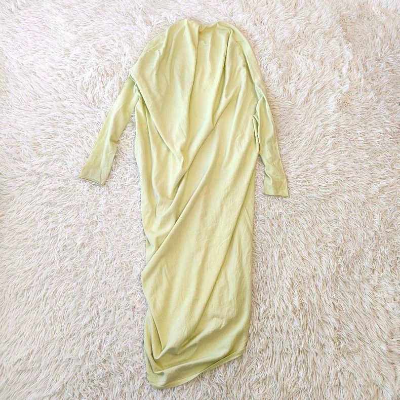 Issey Miyake Issey Miyake Green irregular-shaped dress Size M / US 6-8 / IT 42-44 - 4 Thumbnail