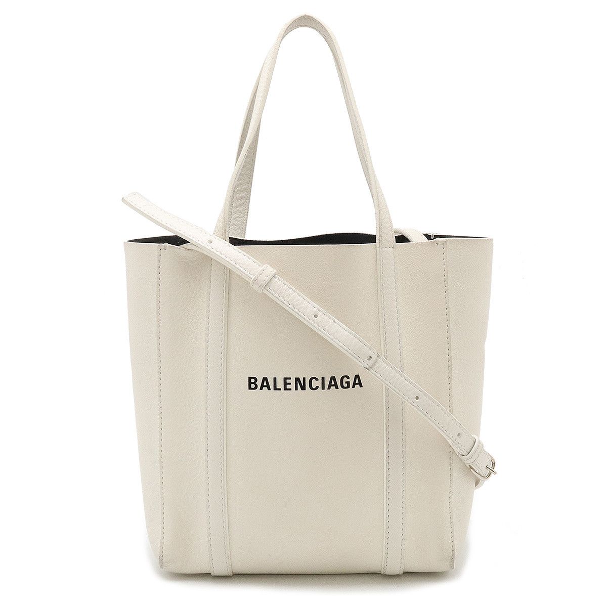Balenciaga Balenciaga Balenciaga Leather EVERYDAY Tote XXS 2WAY Bag 551815 Leather Tote Bag 551815 in Very Good Condition Size ONE SIZE - 1 Thumbnail