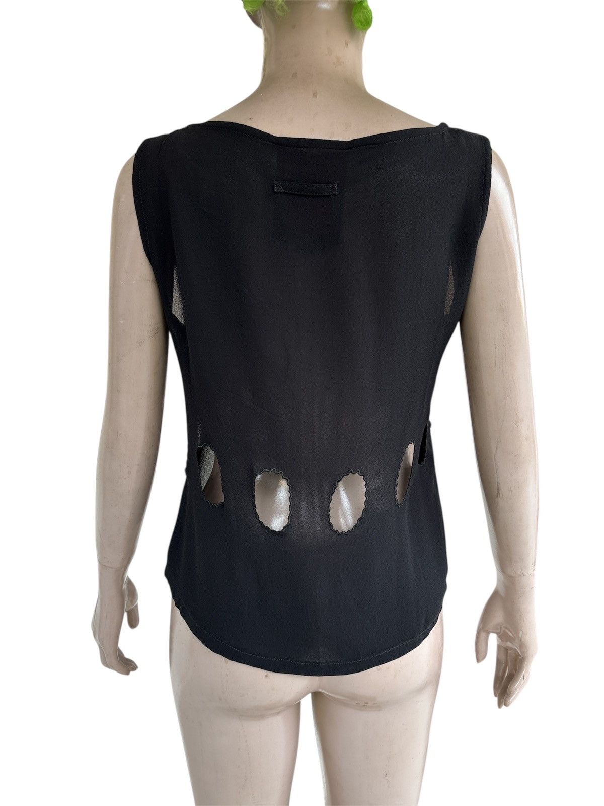 Jean Paul Gaultier 1990s Cut-Out Top Size S / US 4 / IT 40 - 4 Thumbnail