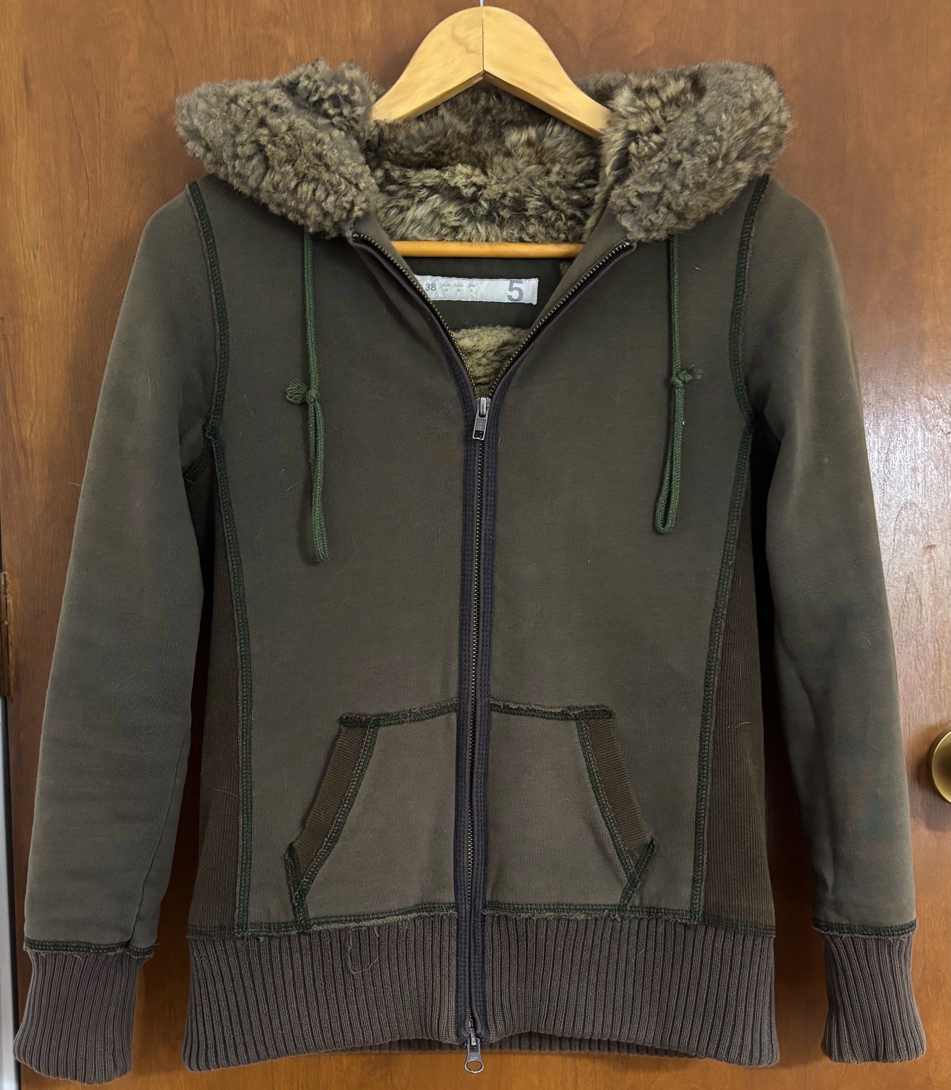 Japanese Brand Fur Hoodie Zip-up Jacket Size US S / EU 44-46 / 1 - 2 Thumbnail