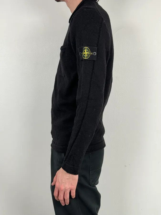 Stone Island 2000s Stone Island Classic Minimalist Black Sweater Size US S / EU 44-46 / 1 - 3 Thumbnail