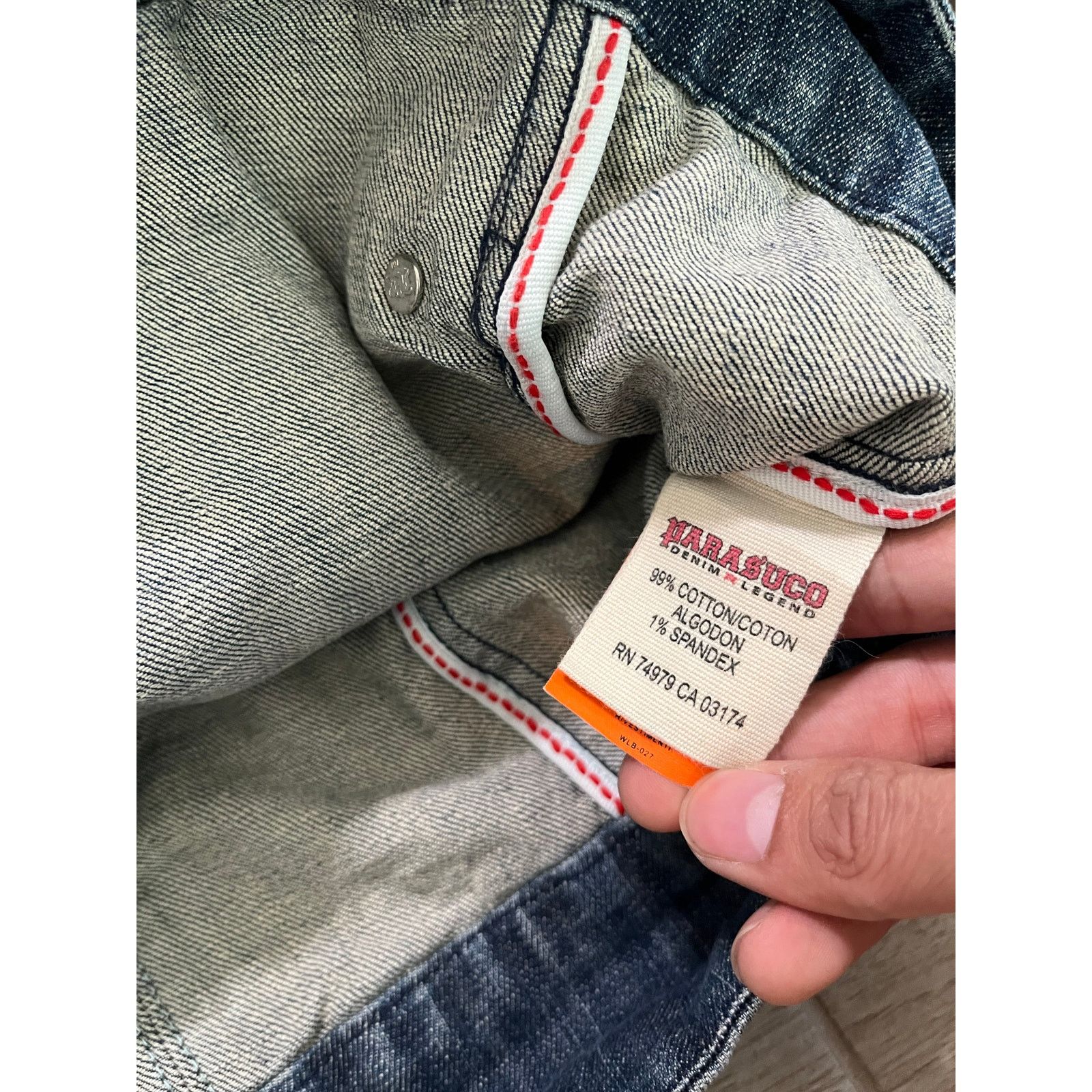 Parasuco Parasuco Denim Legend Authentic Jean Jacket Size XL / US 12-14 / IT 48-50 - 9 Thumbnail