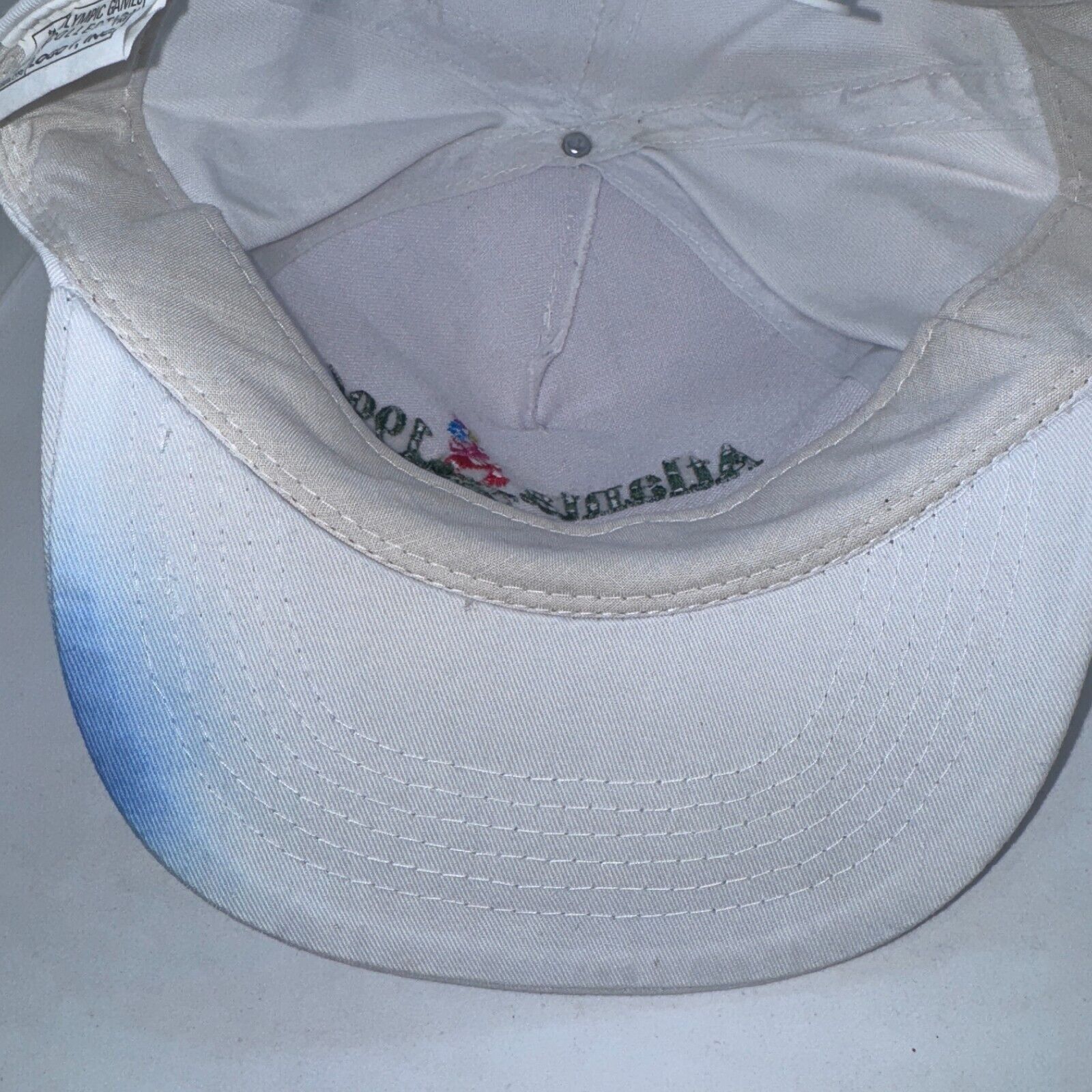 Logo 7 Vintage Logo 7 Atlanta Olympics 1996 White Snapback Hat Cap Size ONE SIZE - 7 Thumbnail