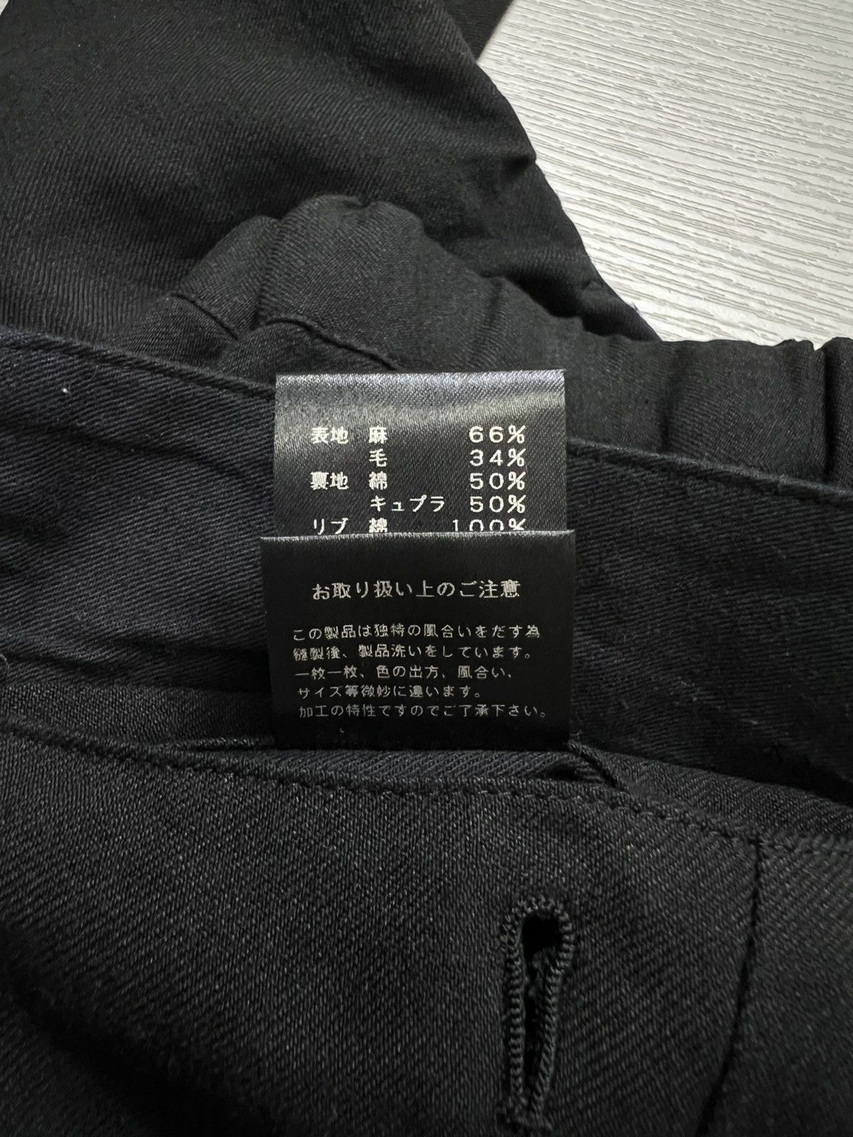 The Viridi-anne The Viridi-Anne - Wool Linen Cargo Pants Size US 30 / EU 46 - 16 Thumbnail