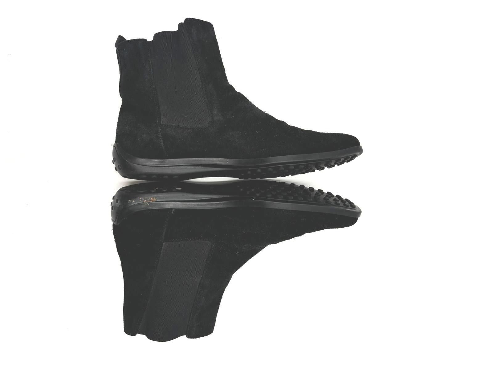Tod's TOD'S Ankle Booties Black Size 9 W Size US 9 / IT 39 - 4 Thumbnail