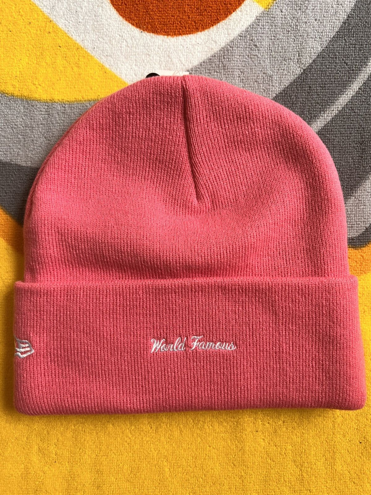 Supreme Supreme® / New Era Box Logo Beanie – Magenta (FW25) pink red Size ONE SIZE - 2 Thumbnail
