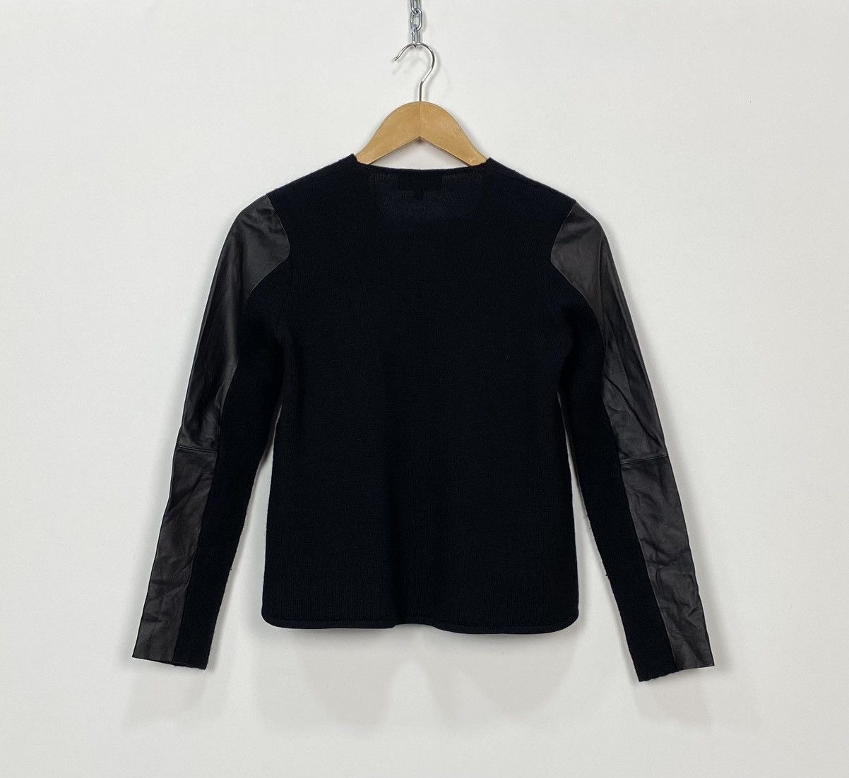 Ted Baker TED BAKER Women’s Gaeton Cardigan Jacket Gen Leather Size S Size S / US 4 / IT 40 - 9 Thumbnail