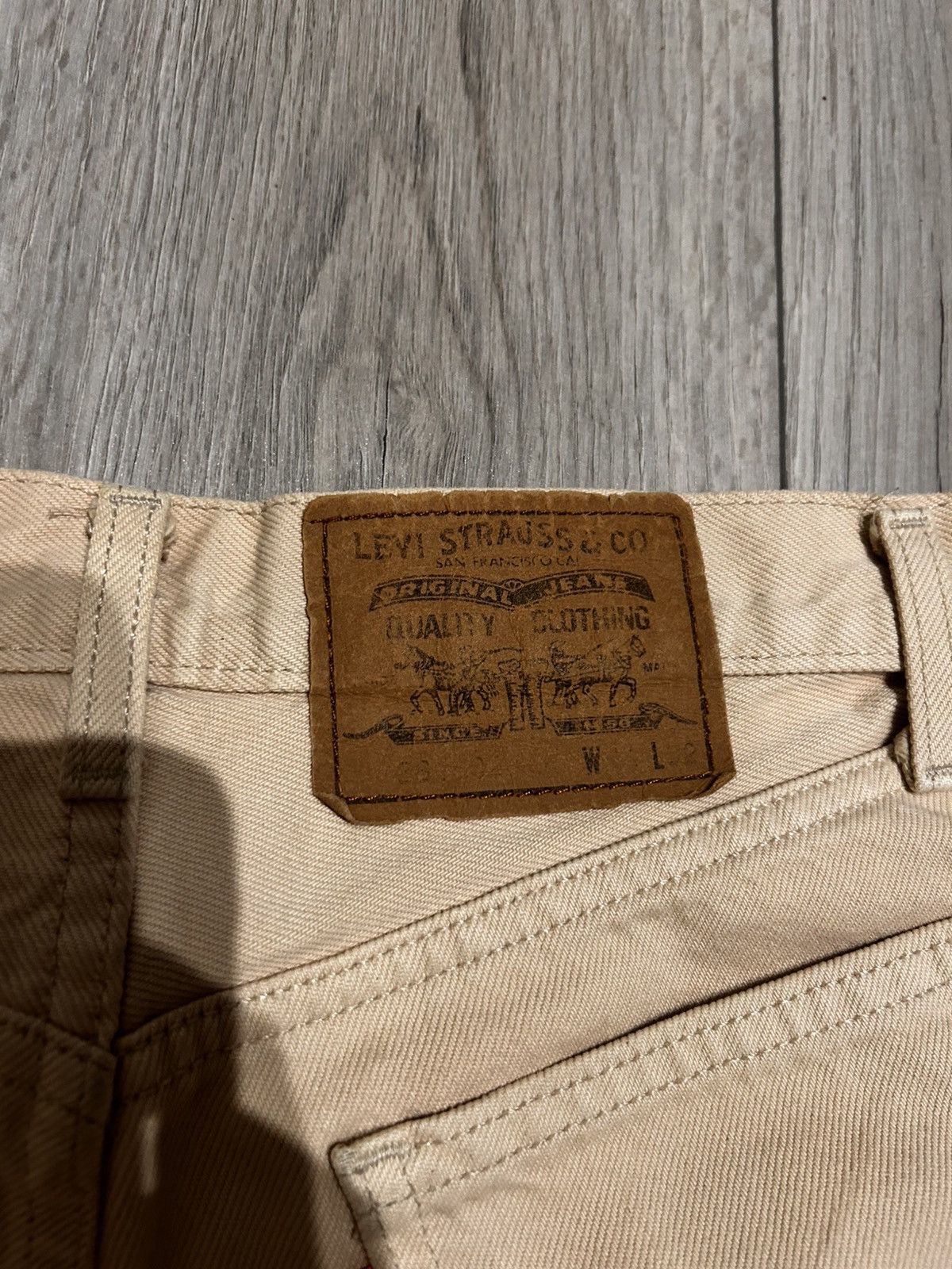 Levi's × Levi's Vintage Clothing × Vintage 90s Vintage Levi’s orange tab Size 32" / US 10 / IT 46 - 5 Thumbnail