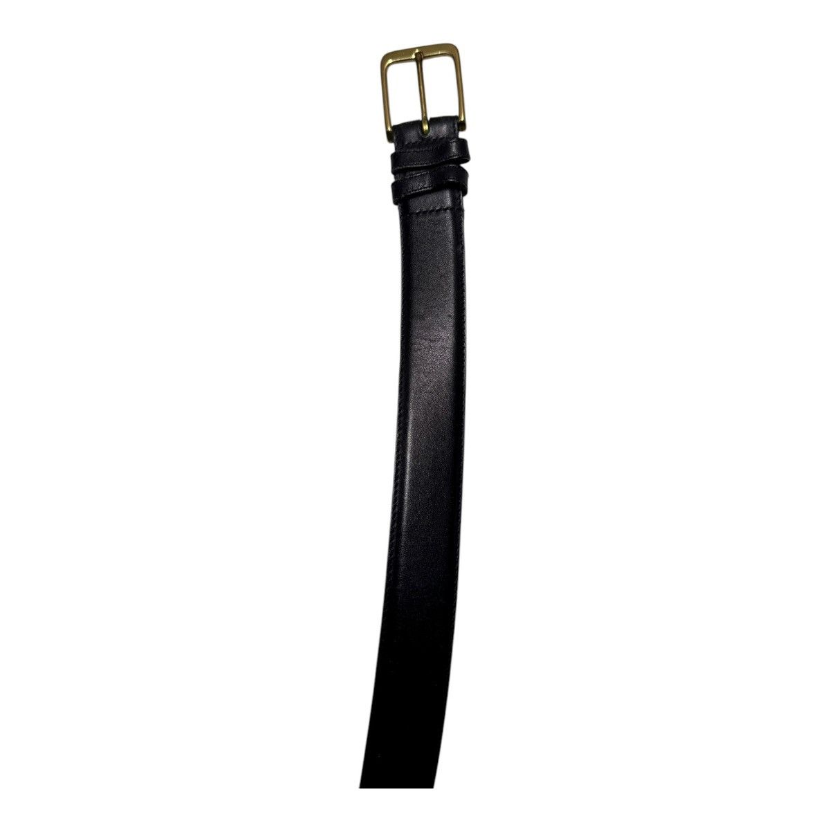 Coach VTG Coach #5800 Black Leather 1 1/8" Basic Dress Belt Size 42 - 2 Thumbnail